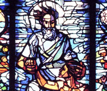 vetrata - Padre Ambrogio Fumagalli - Chiesa di Mariotto (Ba)