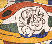 mosaico - Fernand Lger - Museo Pagani a Castellanza (Va)