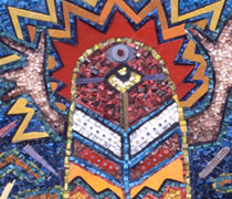 mosaico - Enrico Baj
